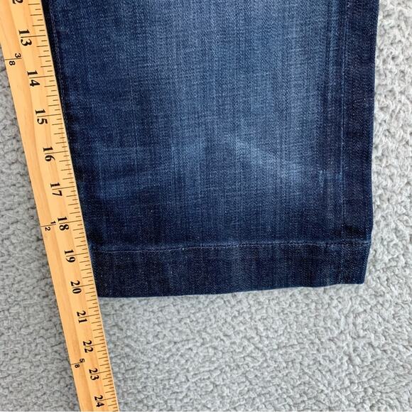 7 For All Mankind Crop Dojo Flare Women's Jeans Made in U.S.A  -  Size: 28 - Picture 11 of 16